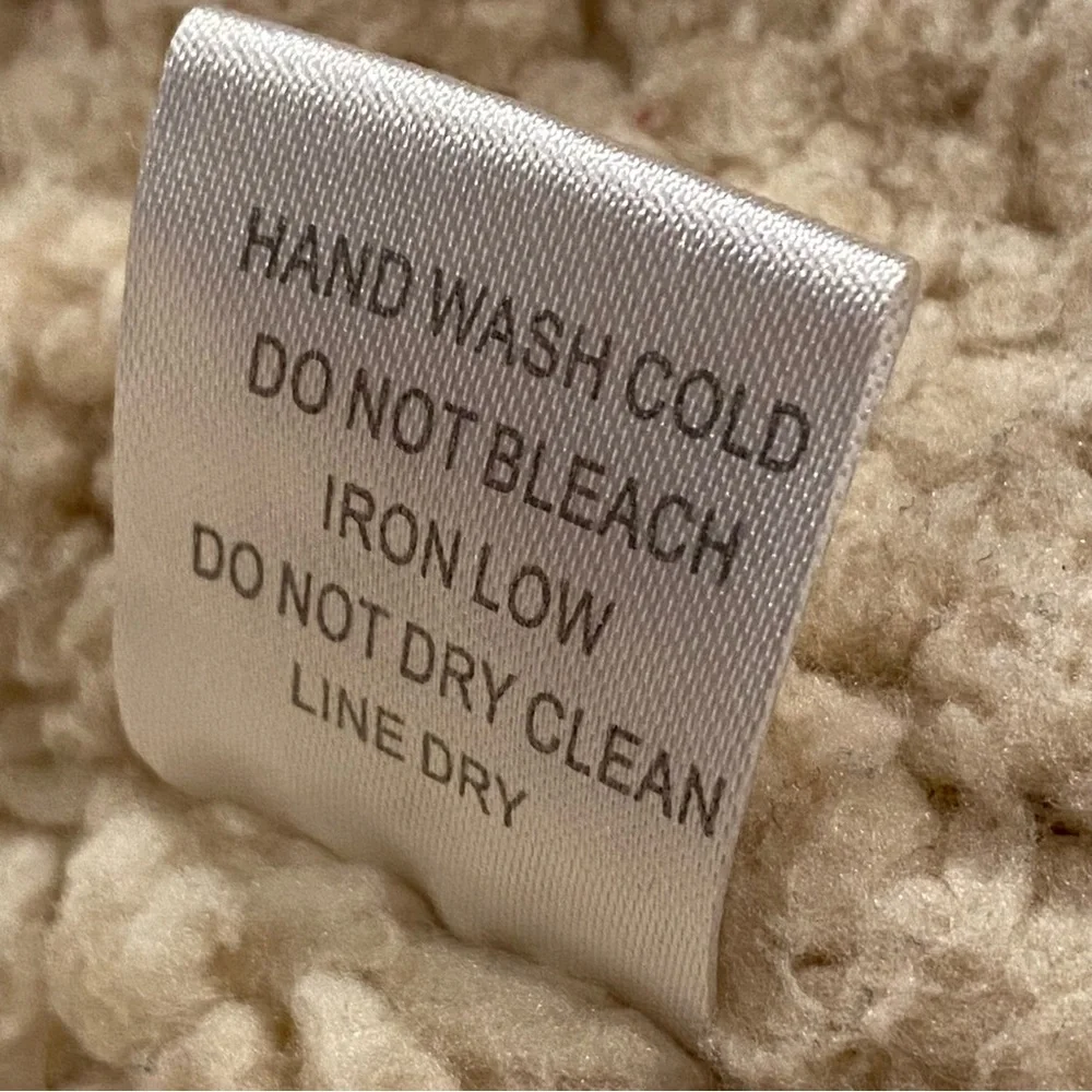 Sweet Rain Long Fleece Lined Jacket Shacket Coat Women’s M Plaid Button Pockets - Picture 7 of 13